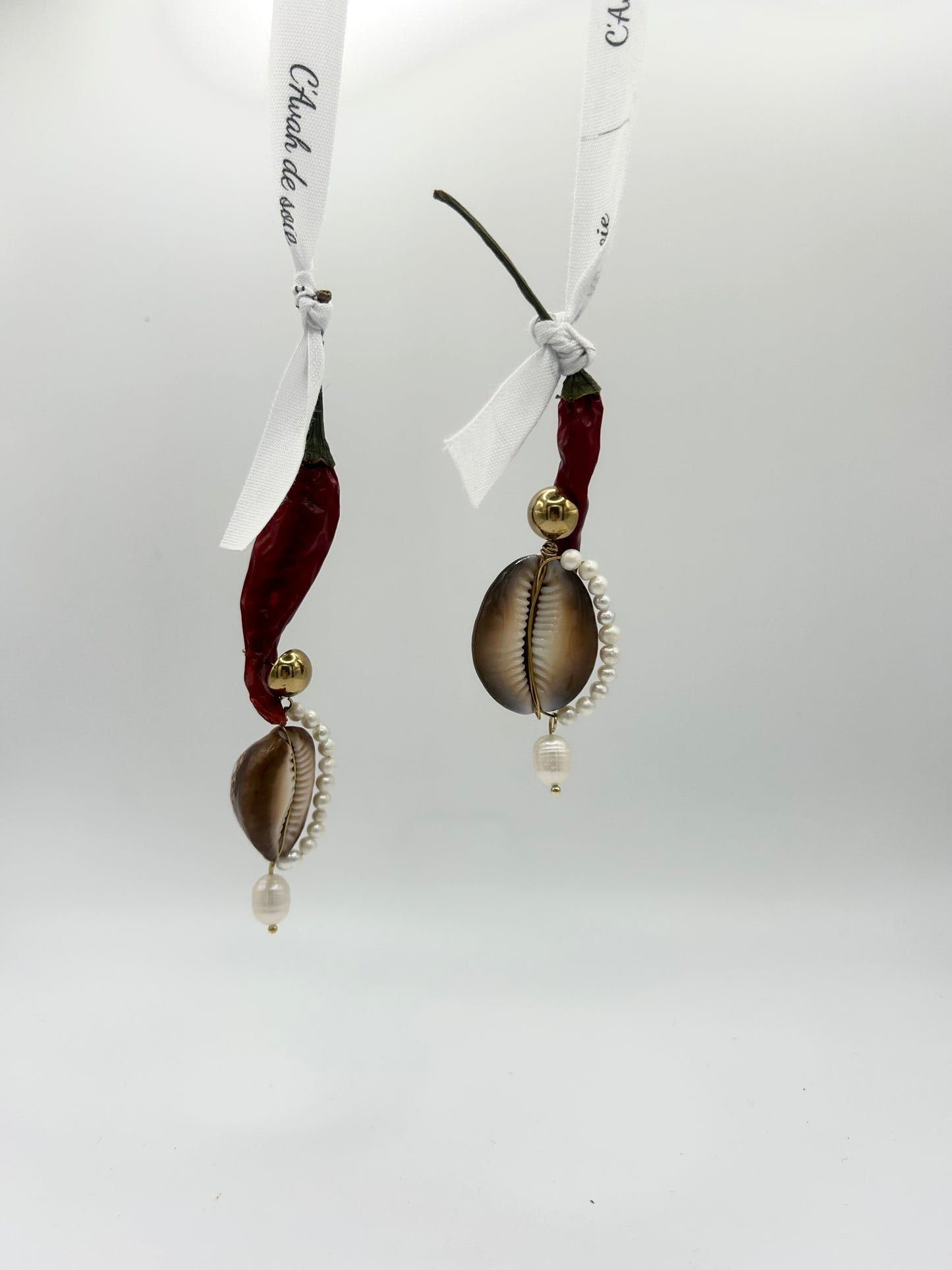 Perla Alta – Boucles d’oreilles en perles de culture & acier inoxydable