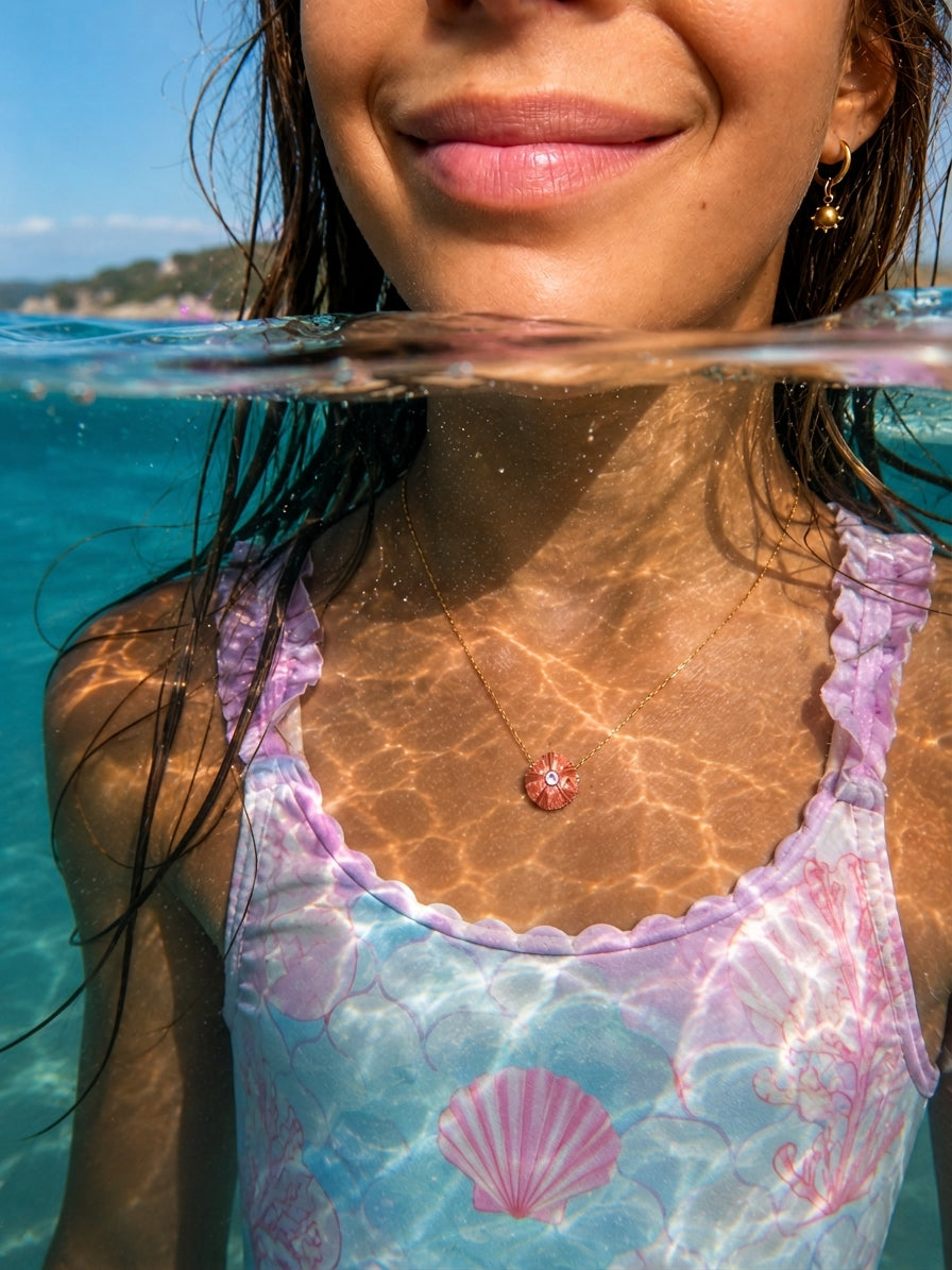 Bijoux Oursin & Colliers Oursin Véritable | C’avah de Soie