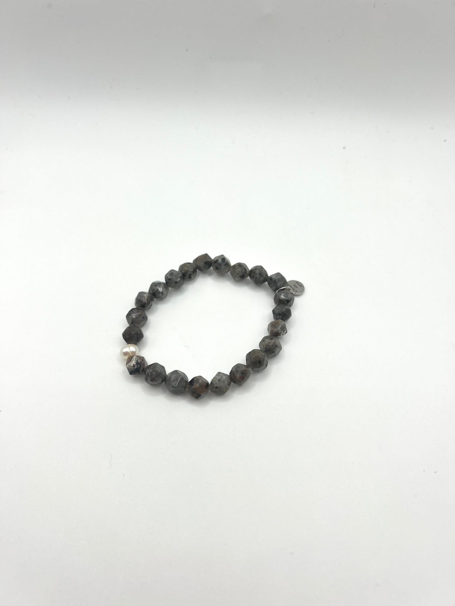 Bracelet Homme Yooperlite & Perle de Culture – Force & Élégance