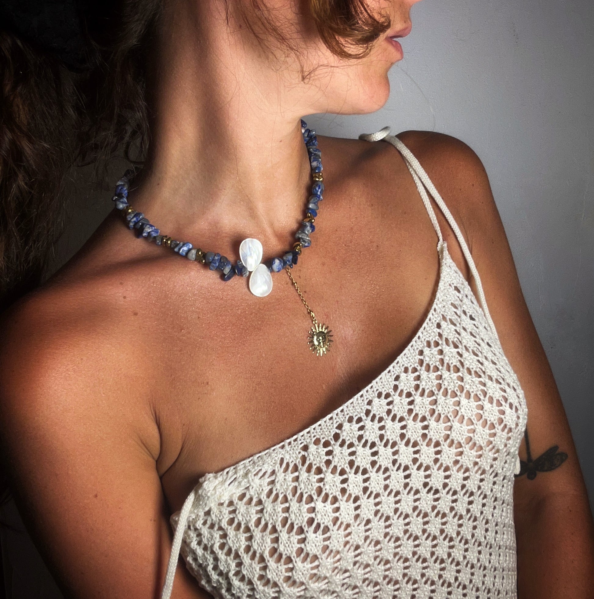 Collier en lapis lazulli 